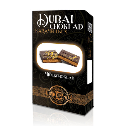 Dubai chokolade-karamelkiks med cremefyld