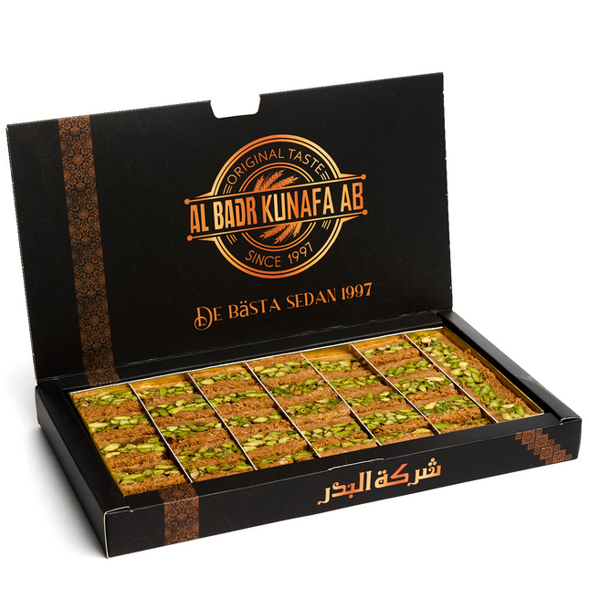 Basma "Kunafa with pistachio filling"