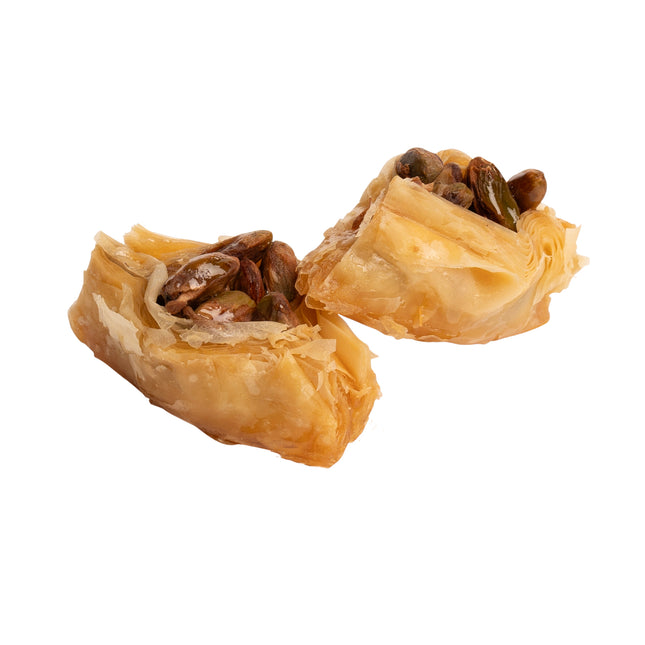 Baklava with pistachio filling