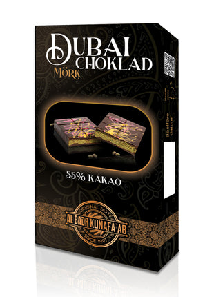 Dubai Chocolate - Dark chocolate with 60% pistachio filling