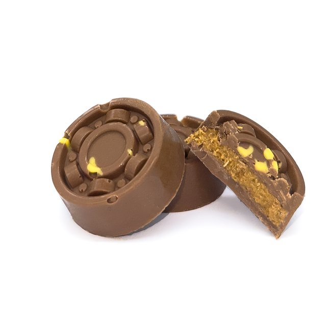 Dubai Pralines - Caramel biscuit filling