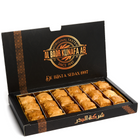 Turkish baklava with walnut filling